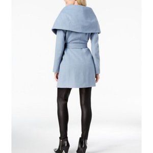 Tahari Marla Belted Wrap Coat (M)